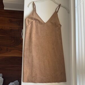 Wilfred Tan Mini Dress
